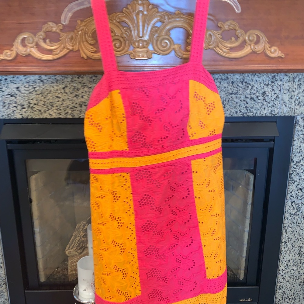 Nanette Lapore Women’s Pink and Orange  Dress, Size 4